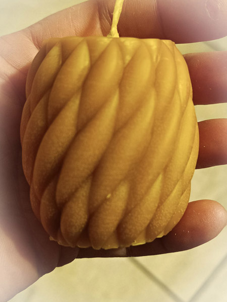 Honeycomb Beeswax Candles