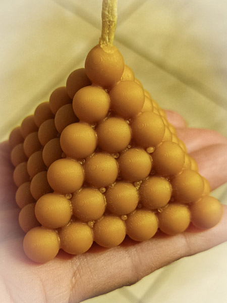 Honeycomb Beeswax Candles
