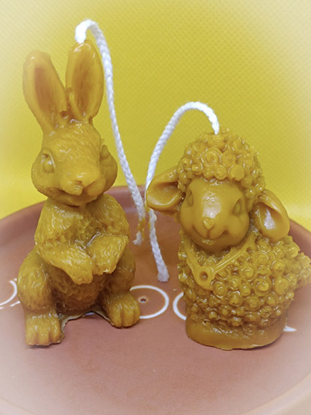 Honeycomb Beeswax Candles
