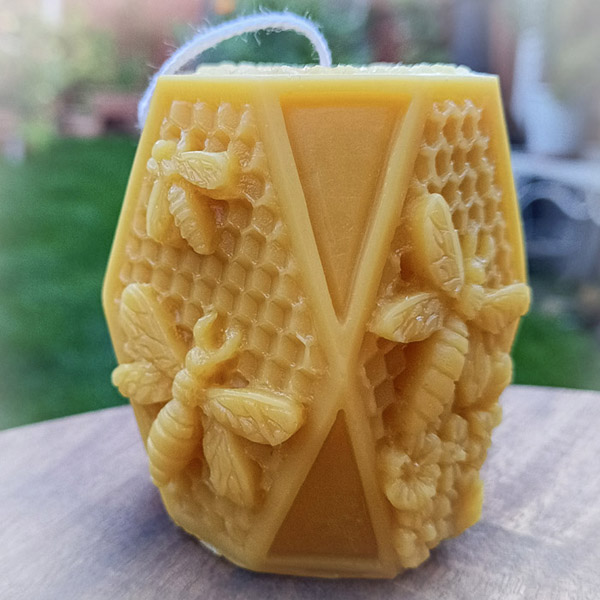 Honeycomb Beeswax Candles
